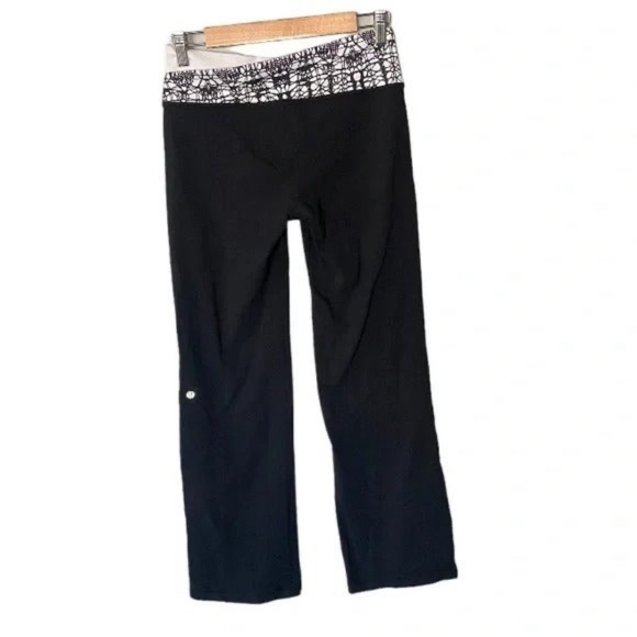 Lululemon Astro Pant Black Glacier Lace Embossed - Picture 5 of 12